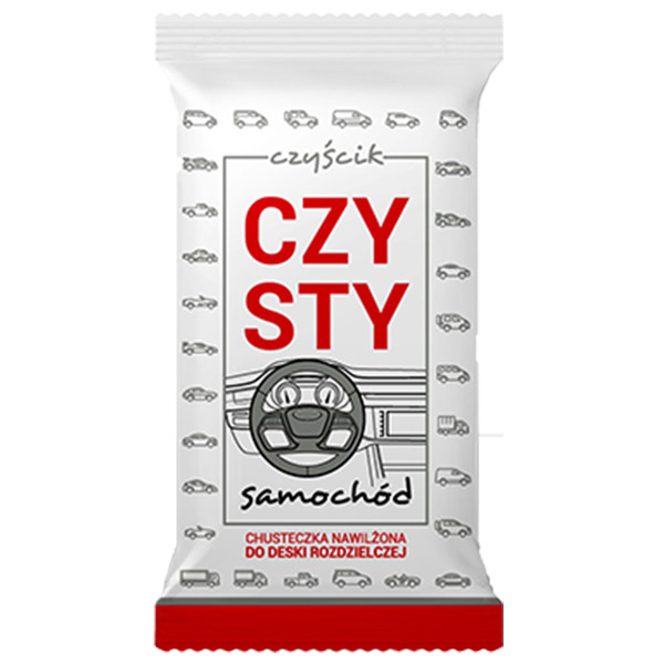 Čistiaca utierka do kokpitu auta