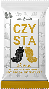 Čistiaca a impregnačná utierka na kožu