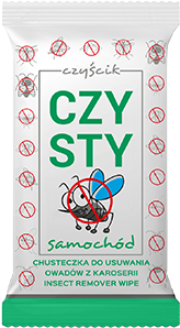 Čistiaca utierka na čistenie a odstraňovanie hmyzu